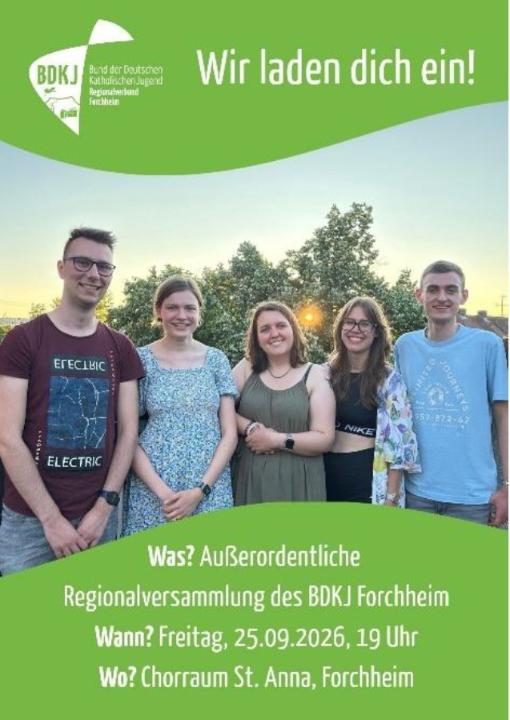 Einladung BDKJ Regionalversammlung
