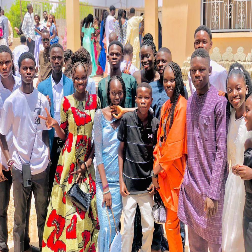 Aktion 'Minis helfen Minis!'; Ministrantinnen und Ministranten aus dem Bistum Thies im Senegal